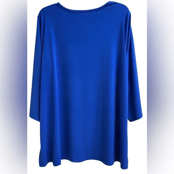 Susan Graver Modern Essentials Blouse, Size 1X, EUC - Picture 5 of 5